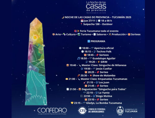 Programación completa en Casa de la Provincia de Tucumán. Jueves 27/ 11 – 18h