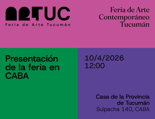 Rueda de prensa de ArTuc en Casa de Tucumán. Viernes 10/4 – 12hs